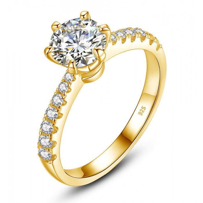 Arij bague Moissanite
