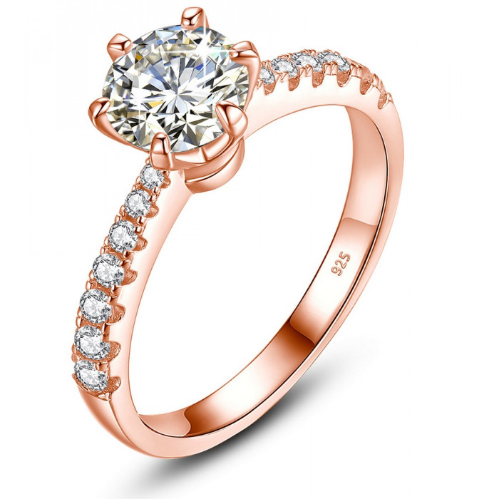 Arij bague Moissanite