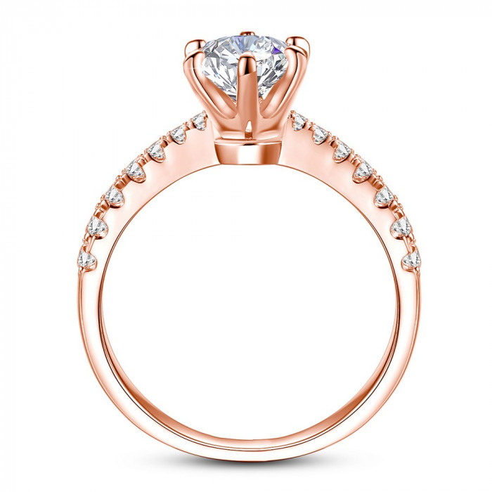 Arij bague Moissanite