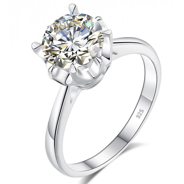 Mira bague Moissanite