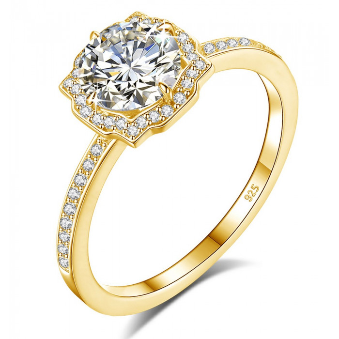 Eléanore bague Moissanite