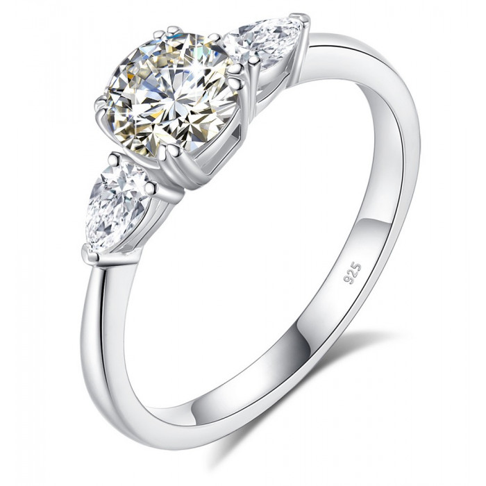 Angeline bague Moissanite