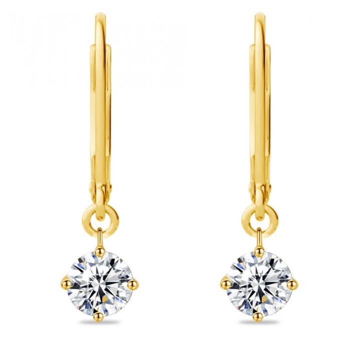 Emie Boucles d'oreilles Moissanite