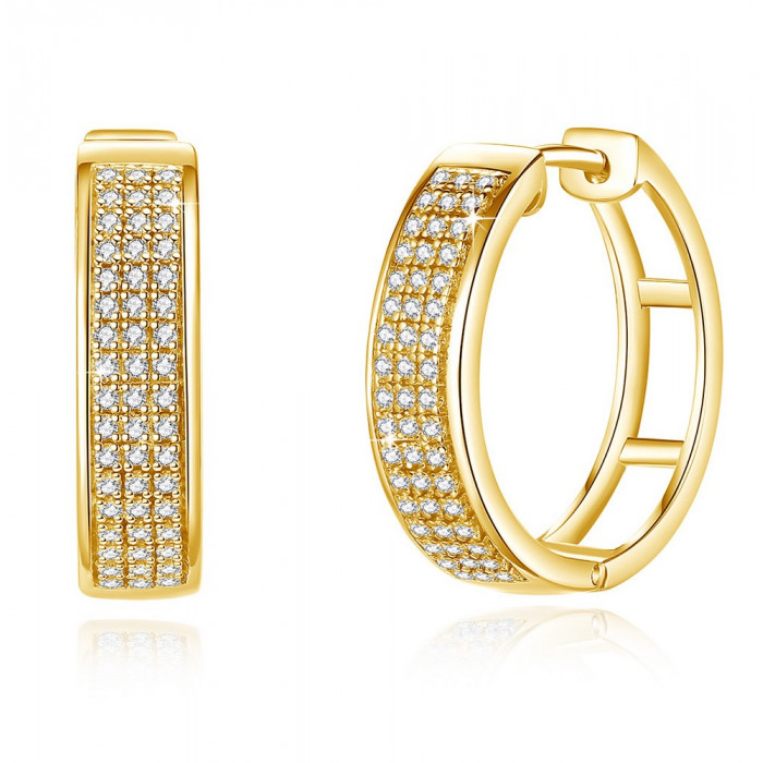 Yumi Boucles d'oreilles Moissanite