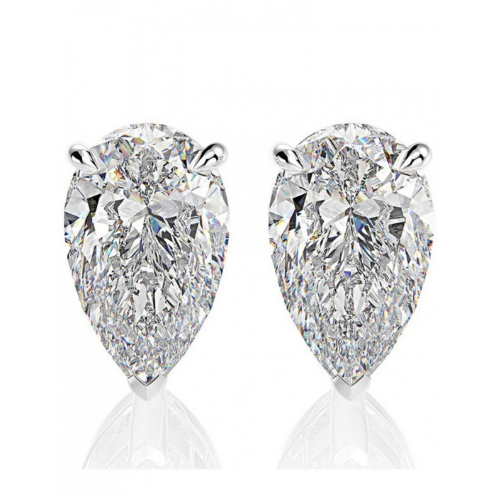 Boucles d'oreilles Moissanite