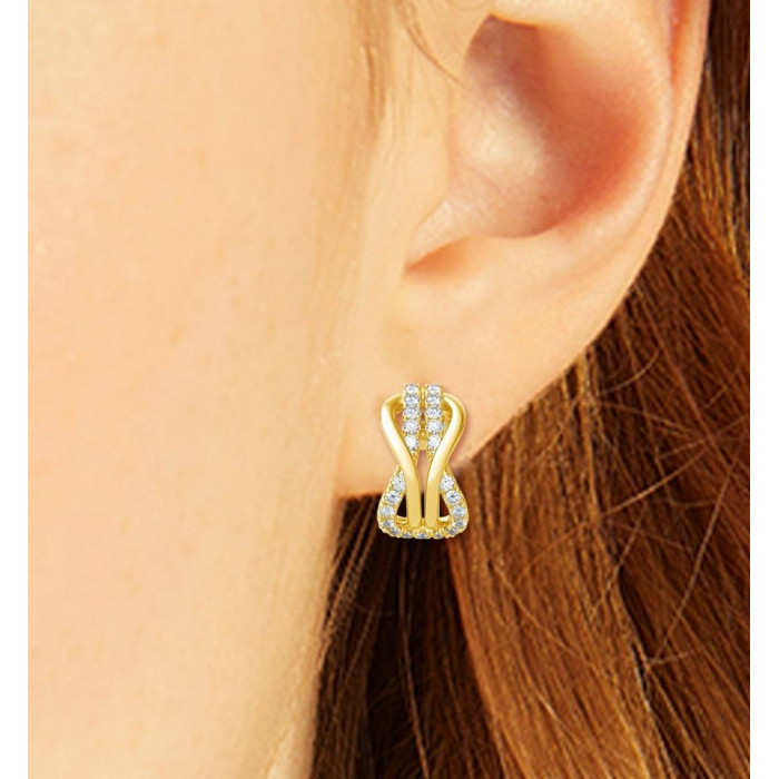 Anne-Laure Boucles d'oreilles Moissanites