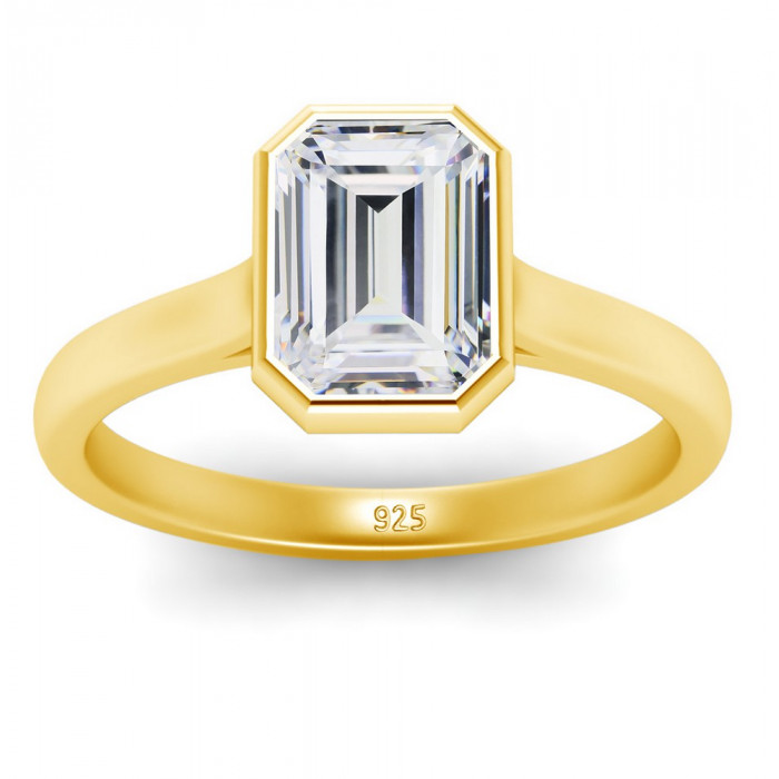 Carolina bague Moissanite