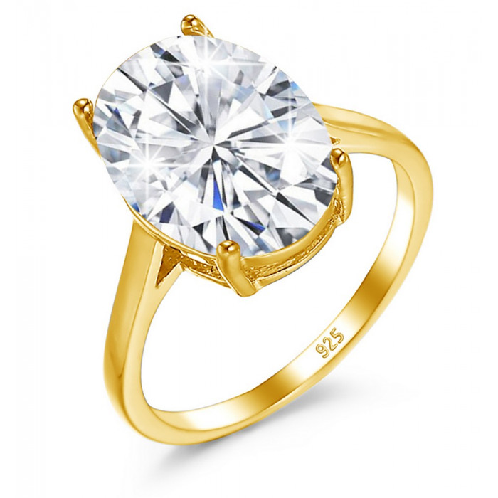 Beryl bague Moissanite