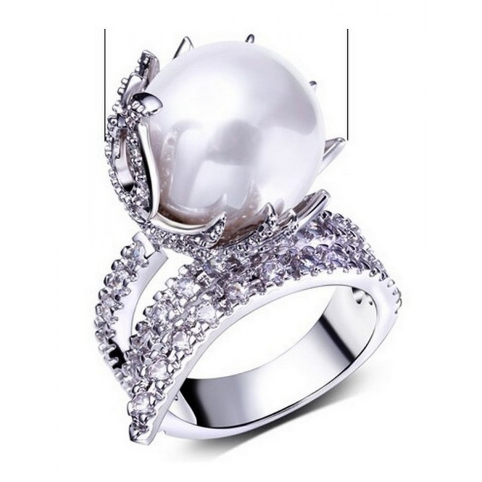 SALLY Bague perle pour Femme