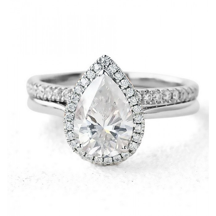 Shani bague Moissanite