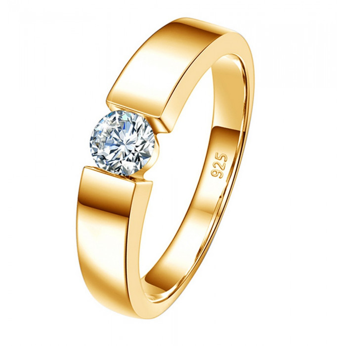 Jessie bague double Moissanite
