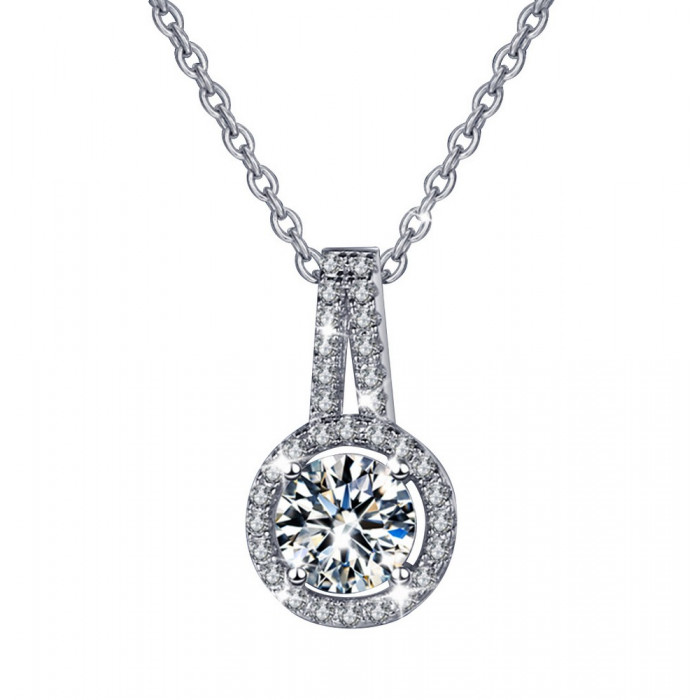 Sylvia Pendentif Moissanite