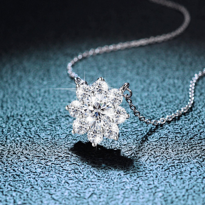 Perle Pendentif Moissanite