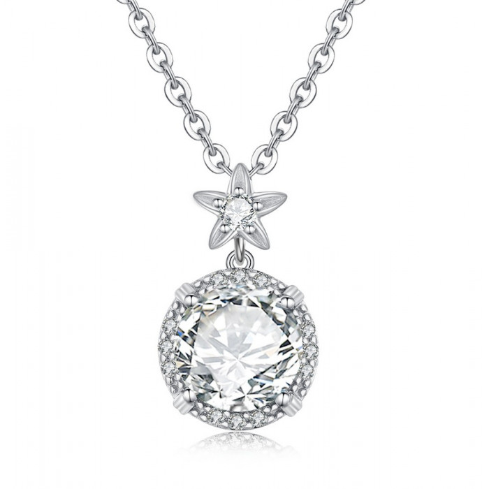 Zuzanna Pendentif Moissanite