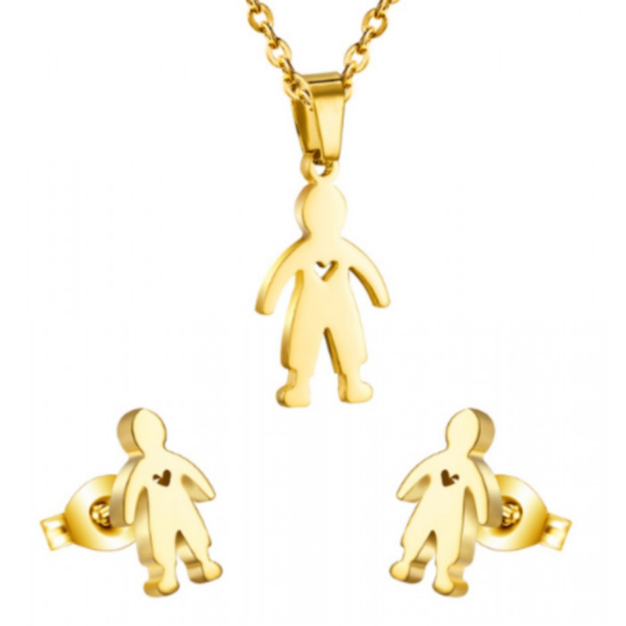 Parure de bijoux garçon 2 pièces