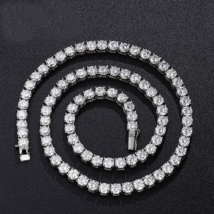 Emilia collier tennis Moissanite