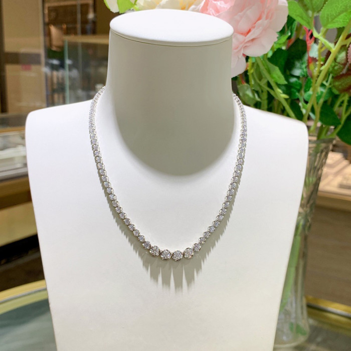 Sacha collier tennis Moissanite