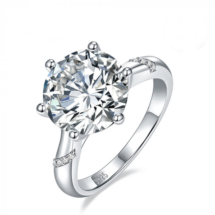 Zohra bague Moissanite