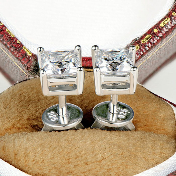 Lorena Boucles d'oreilles Moissanites