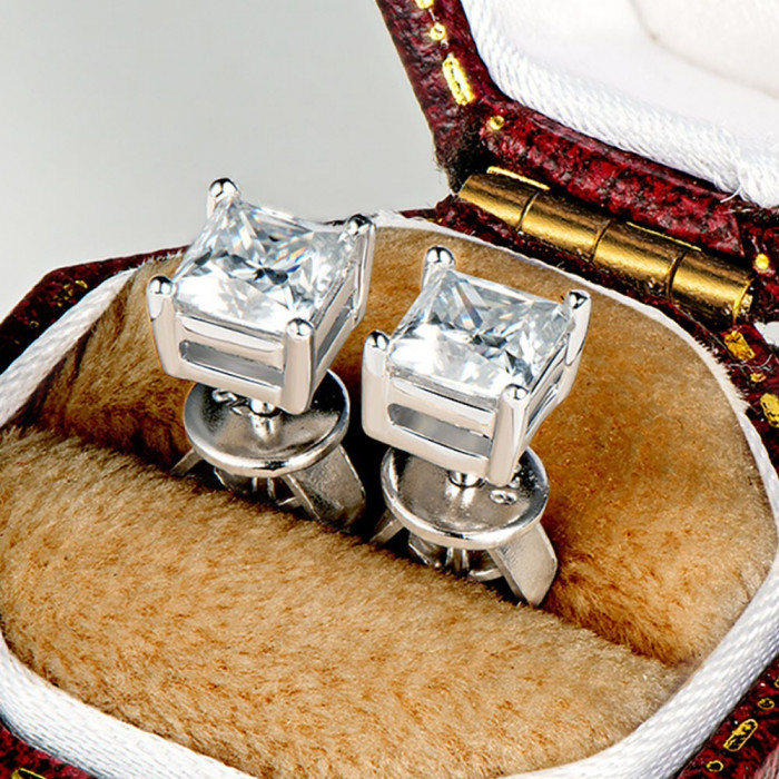 Lorena Boucles d'oreilles Moissanites