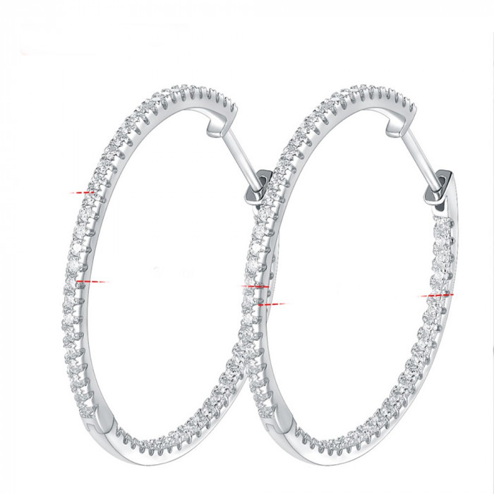 Therèse Créoles Moissanites