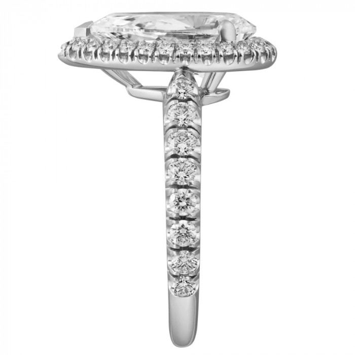 CHARLOTTE bague Moissanite en Or