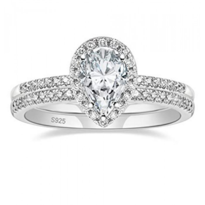 Louise bague Oxydes e Zirconium