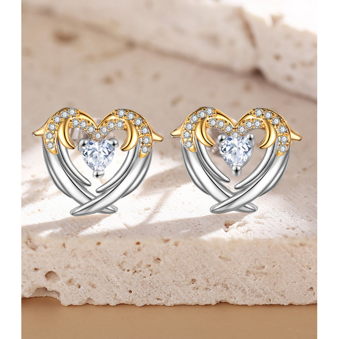 ELLYANA Boucles d'oreilles Cœur