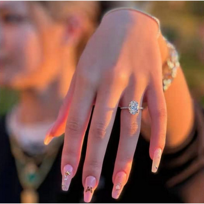 Camille bague Oxydes e Zirconium