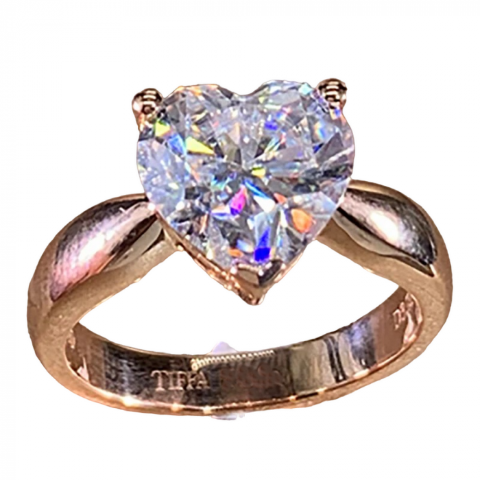 Alice bague Moissanite en Or