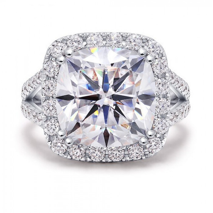 Clara bague Moissanite en Or