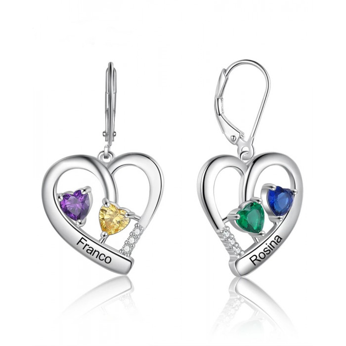 ESTHER Boucles d'oreilles Cœur