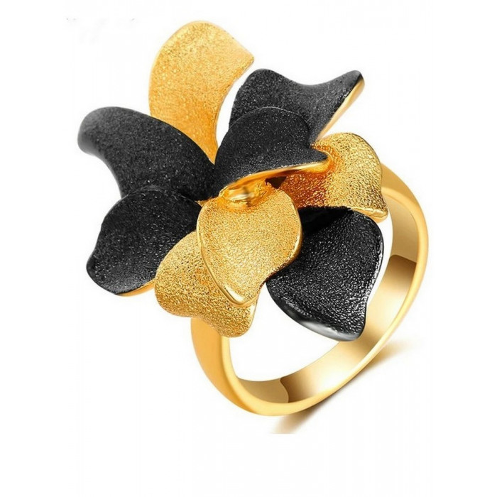 Bague Fleur femme en Plaqué Or