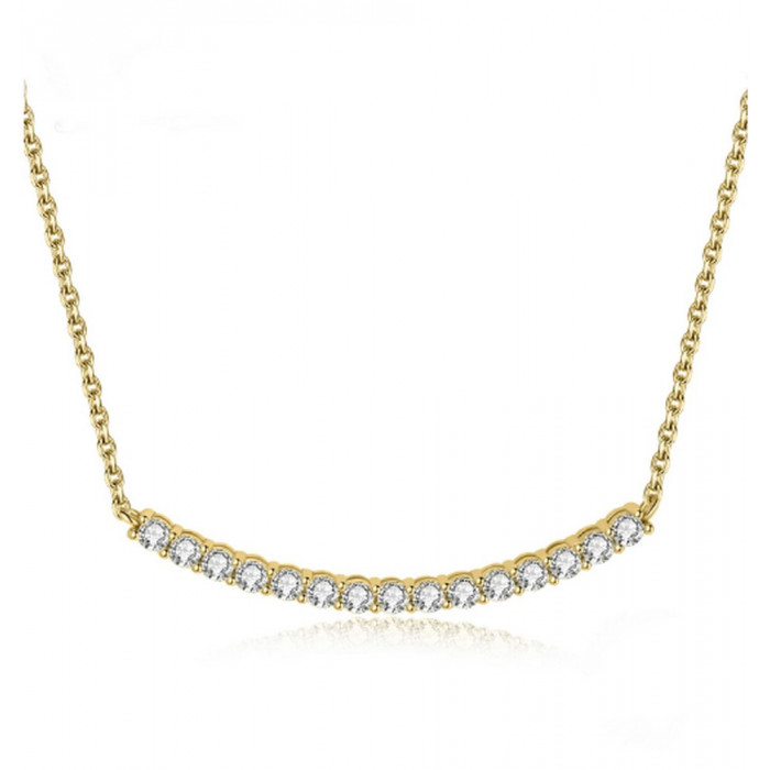 Sublime petit Collier Moissanite