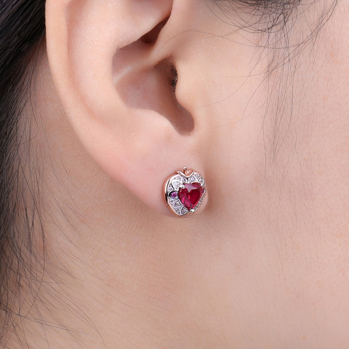 HERMIONE Boucles d'oreilles Cœur