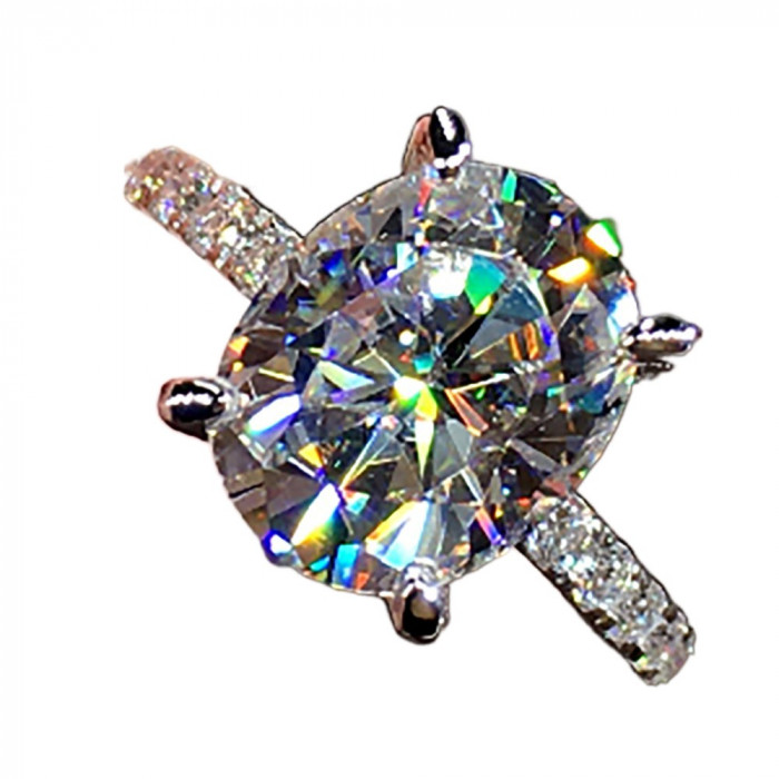 Heloïse bague Moissanite en Or