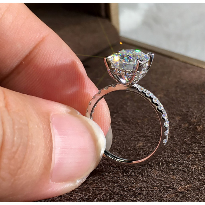 Heloïse bague Moissanite en Or