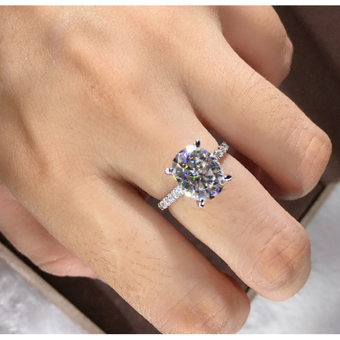Heloïse bague Moissanite en Or