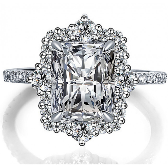 Rosalina bague Moissanite