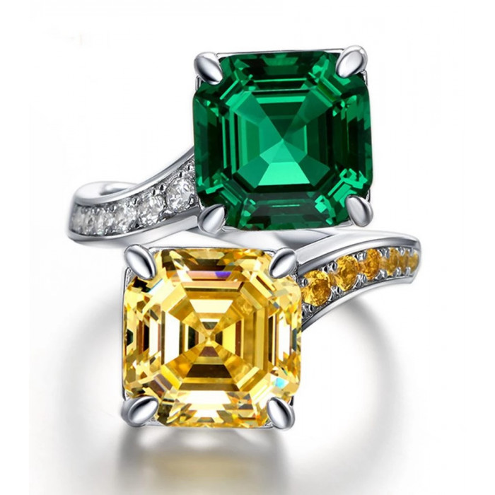 ESMERAL Bague en Argent
