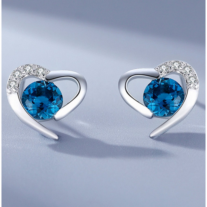 FIONA Boucles d'oreilles Cœur