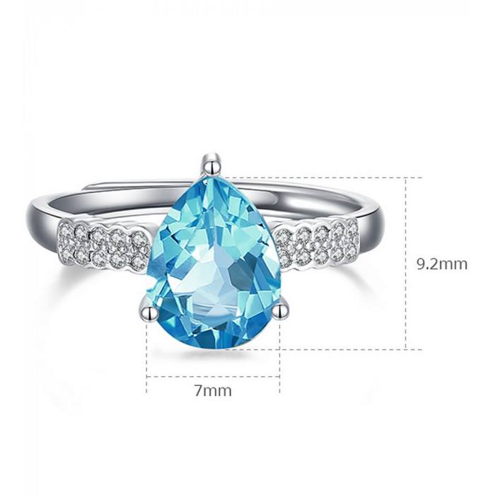 TRINA bague Topaze