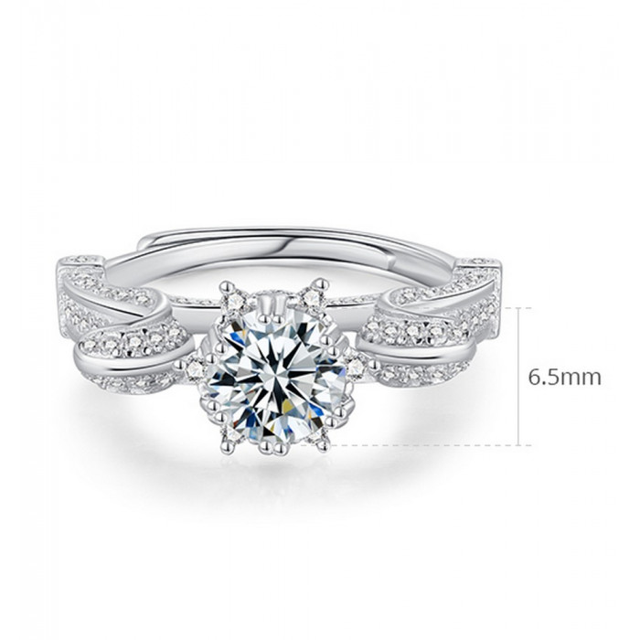 KATIANA bague Moissanite