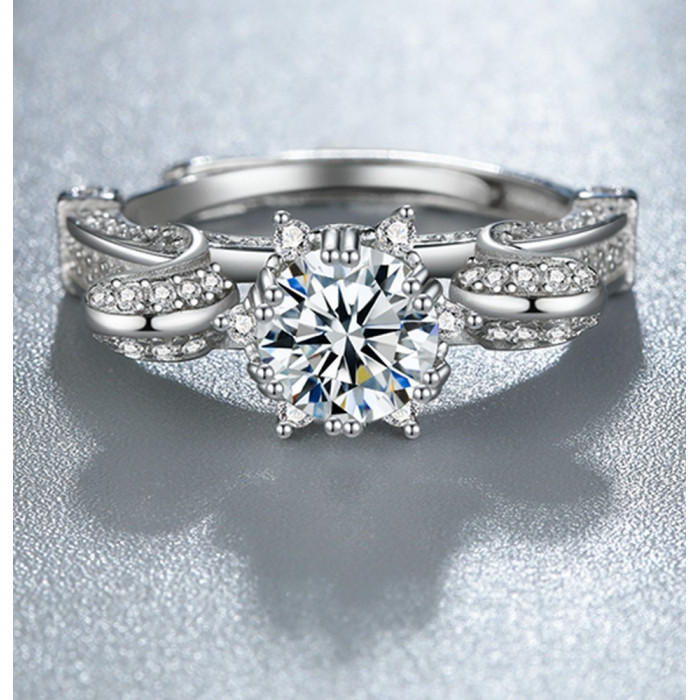 KATIANA bague Moissanite