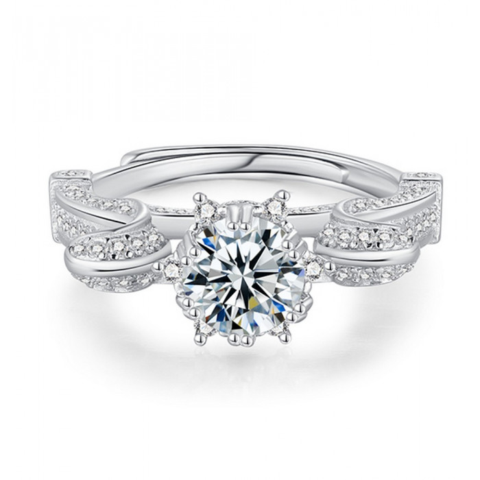 KATIANA bague Moissanite