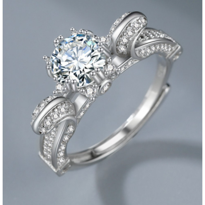 KATIANA bague Moissanite