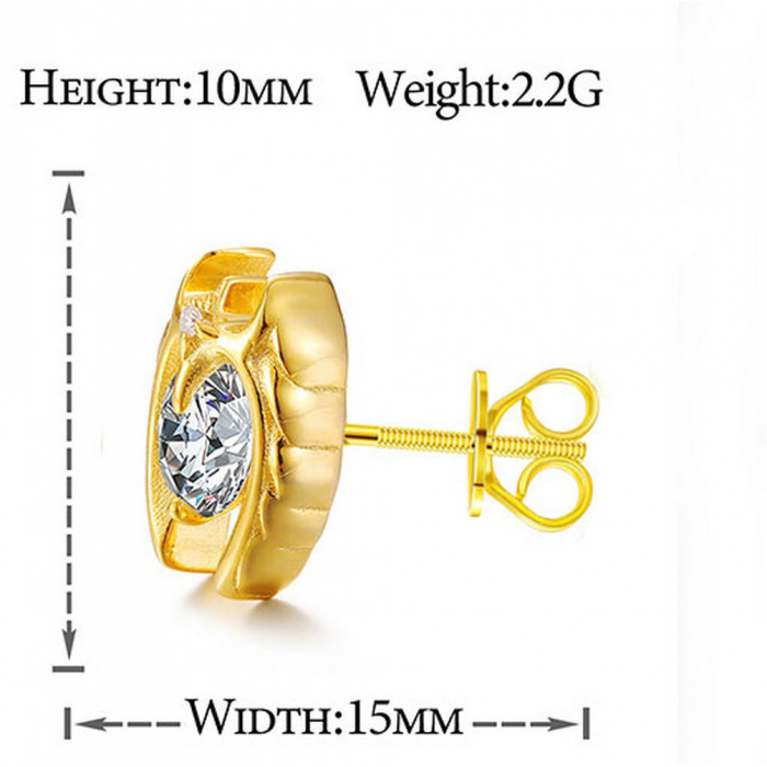 ANGEL Boucles d'oreilles Moissanites