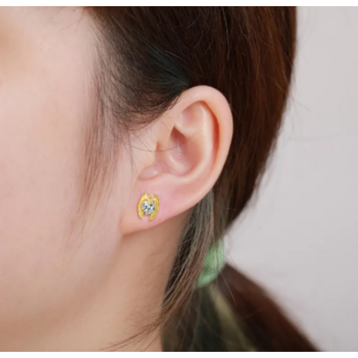 ANGEL Boucles d'oreilles Moissanites