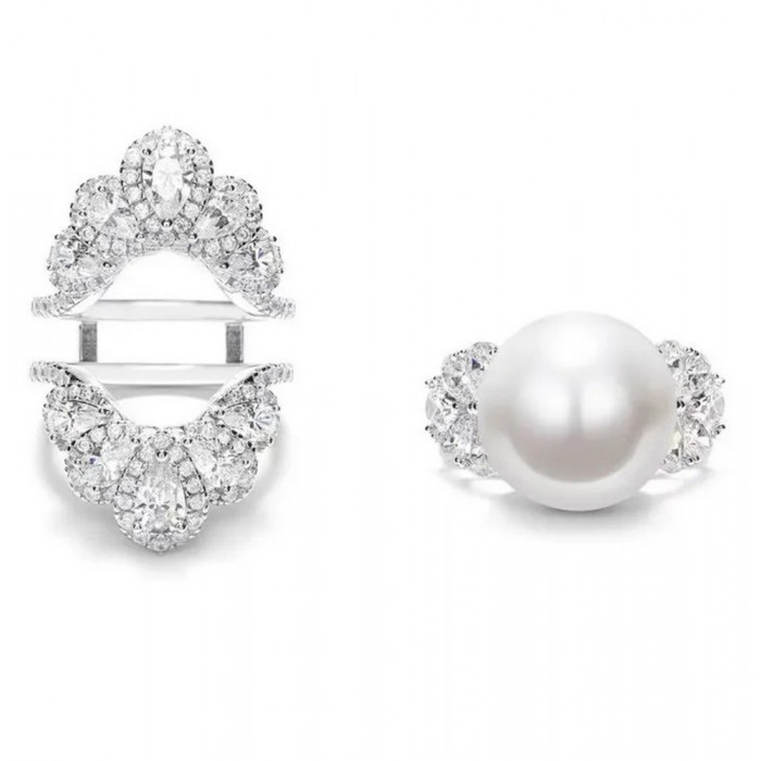 Sublime Bague Perle en Argent