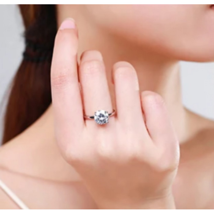 Eve bague Solitaire femme